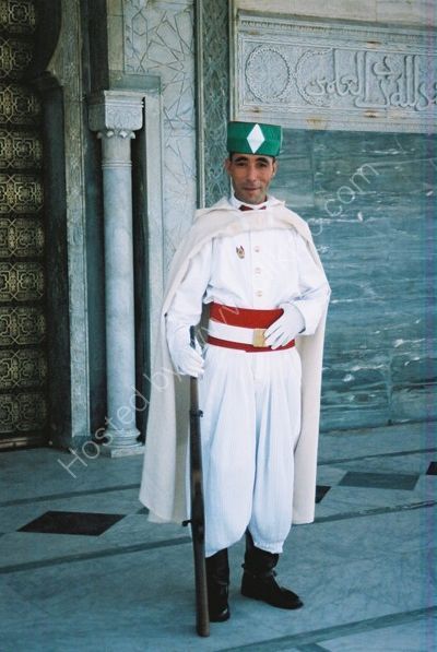 Royal Guard, Mausoleum of Mohammed V, Rabat